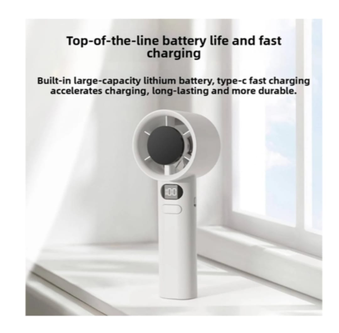 M11 Rechargeable Mini Handheld Fan (1pic)